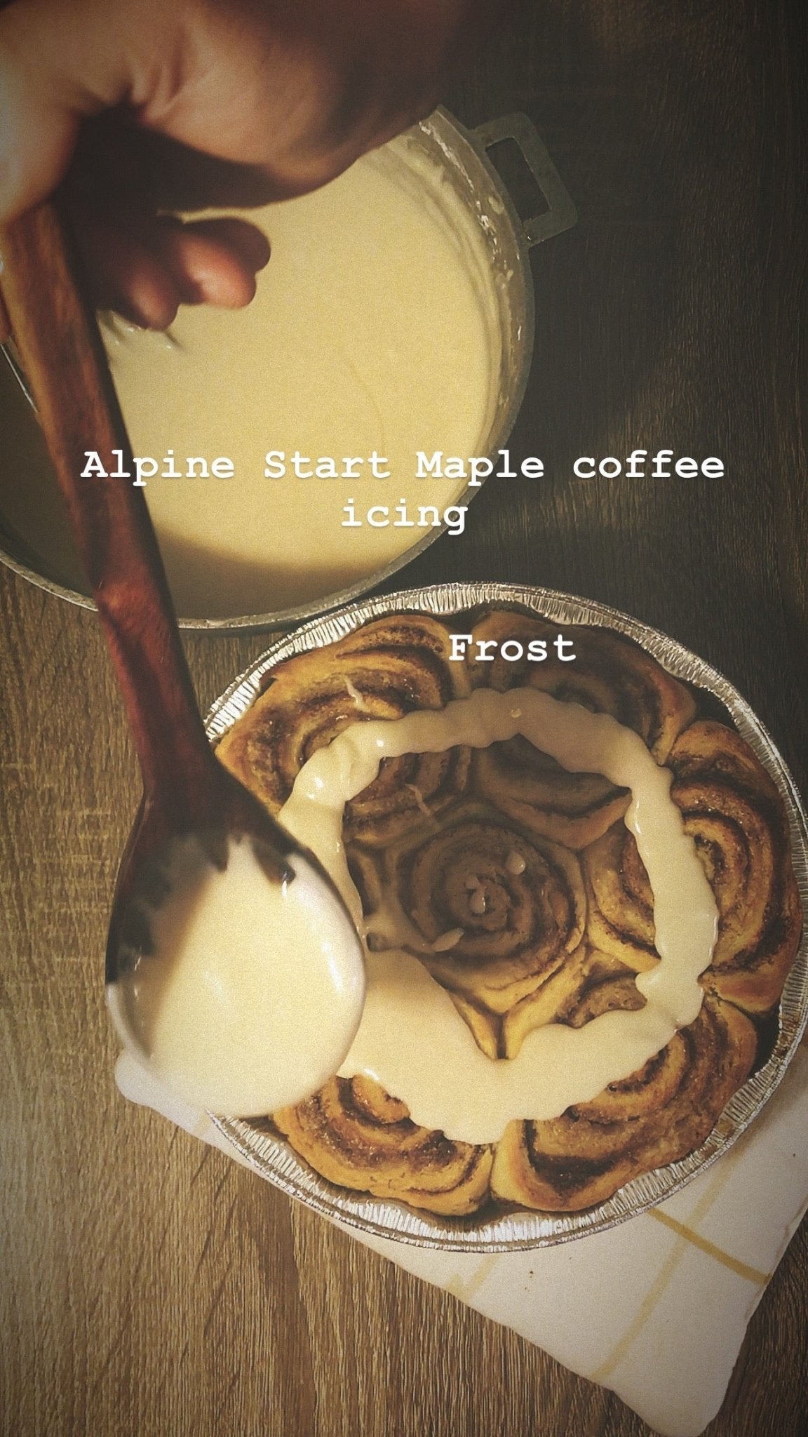 Snow Day Cinnamon Rolls - Alpine Start