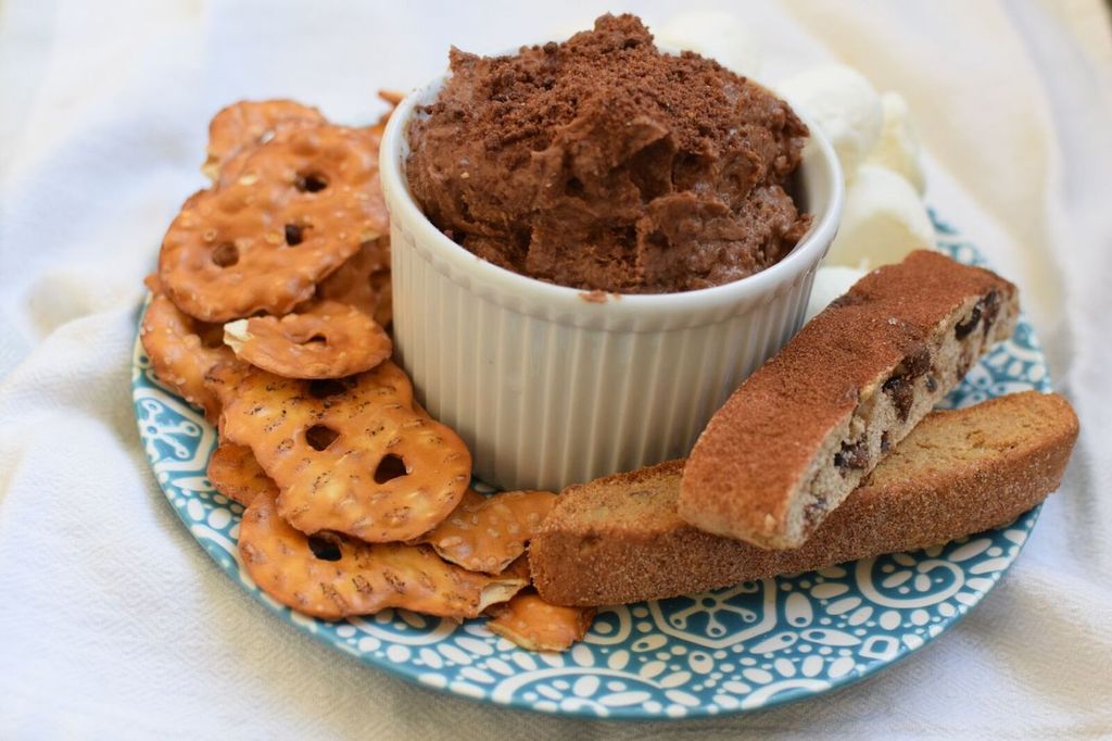 You've gotta try this! A mocha peanut butter cup dessert dip made with Alpine Start! - Alpine Start