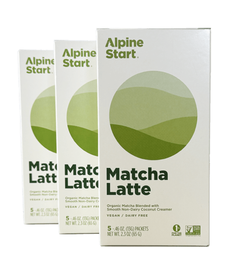 Matcha Latte 3 pack - Alpine Start