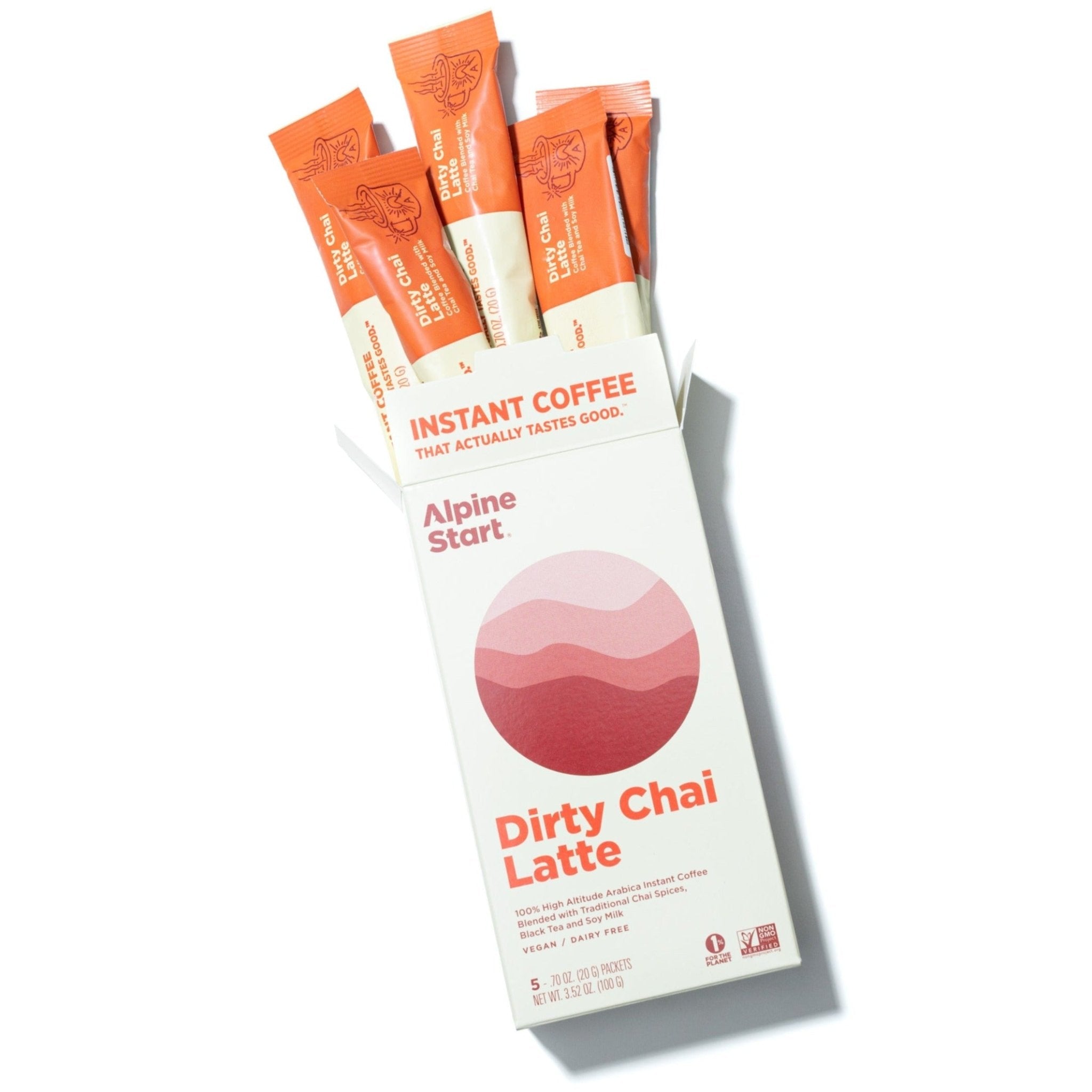Dairy-Free Dirty Chai Tea Instant Latte - Alpine Start