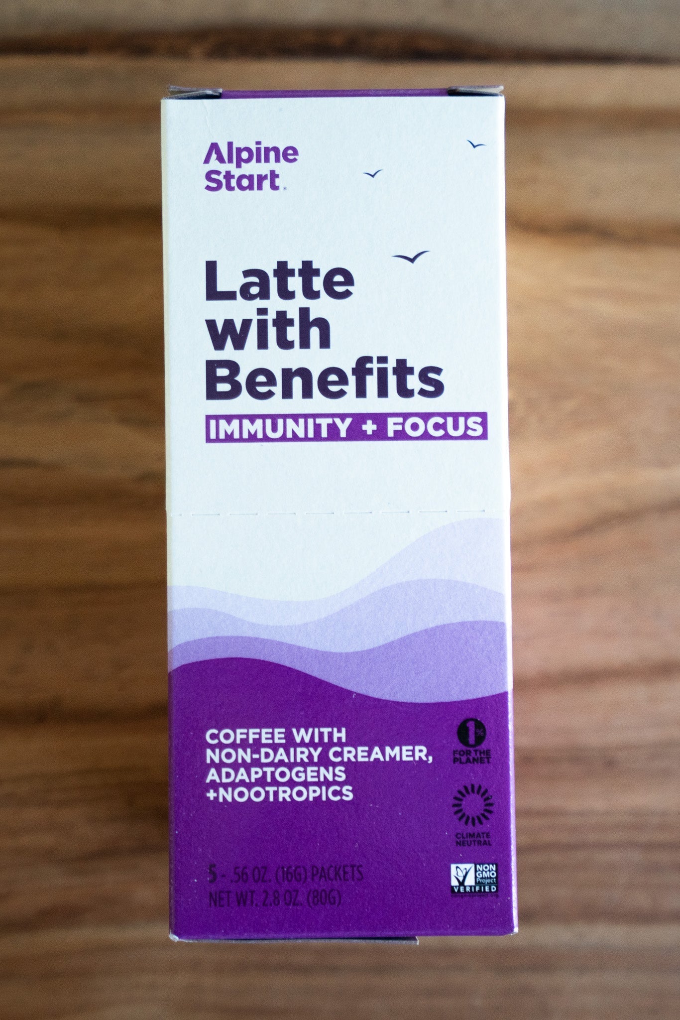 Latte With Benefits Single Serve 20-Pack - Alpine Start