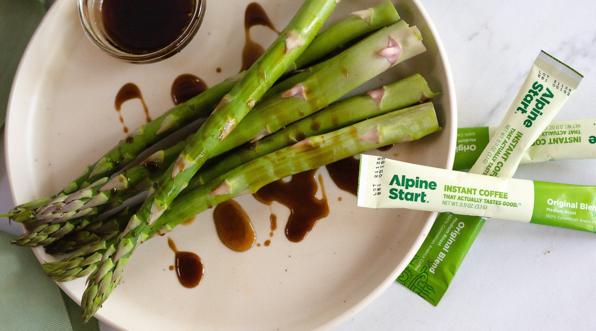 Wake Up Your Veggies: Instant Coffee Balsamic Reduction Recipe - Alpine Start