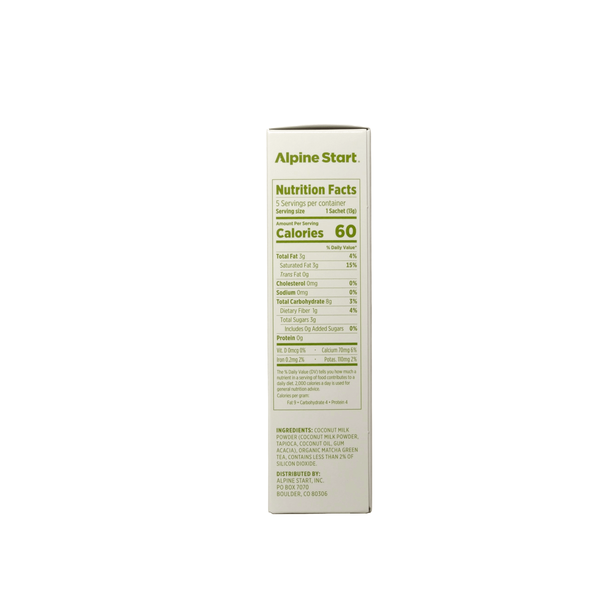 Matcha Latte - Alpine Start