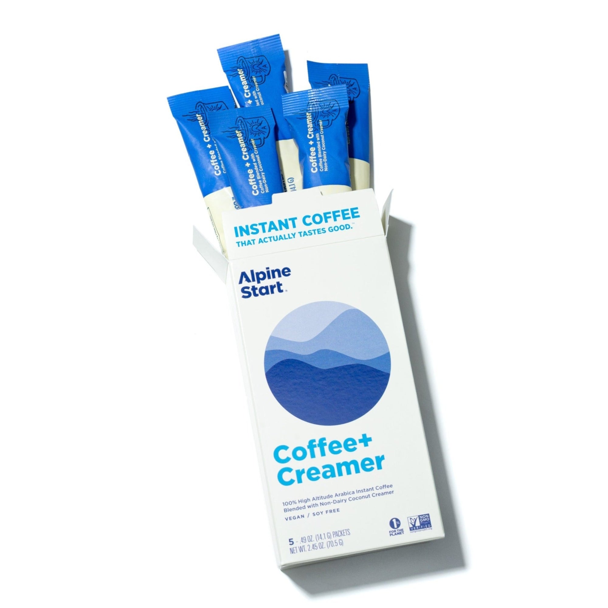 Instant NonDairy Coffee + Creamer Latte Alpine Start