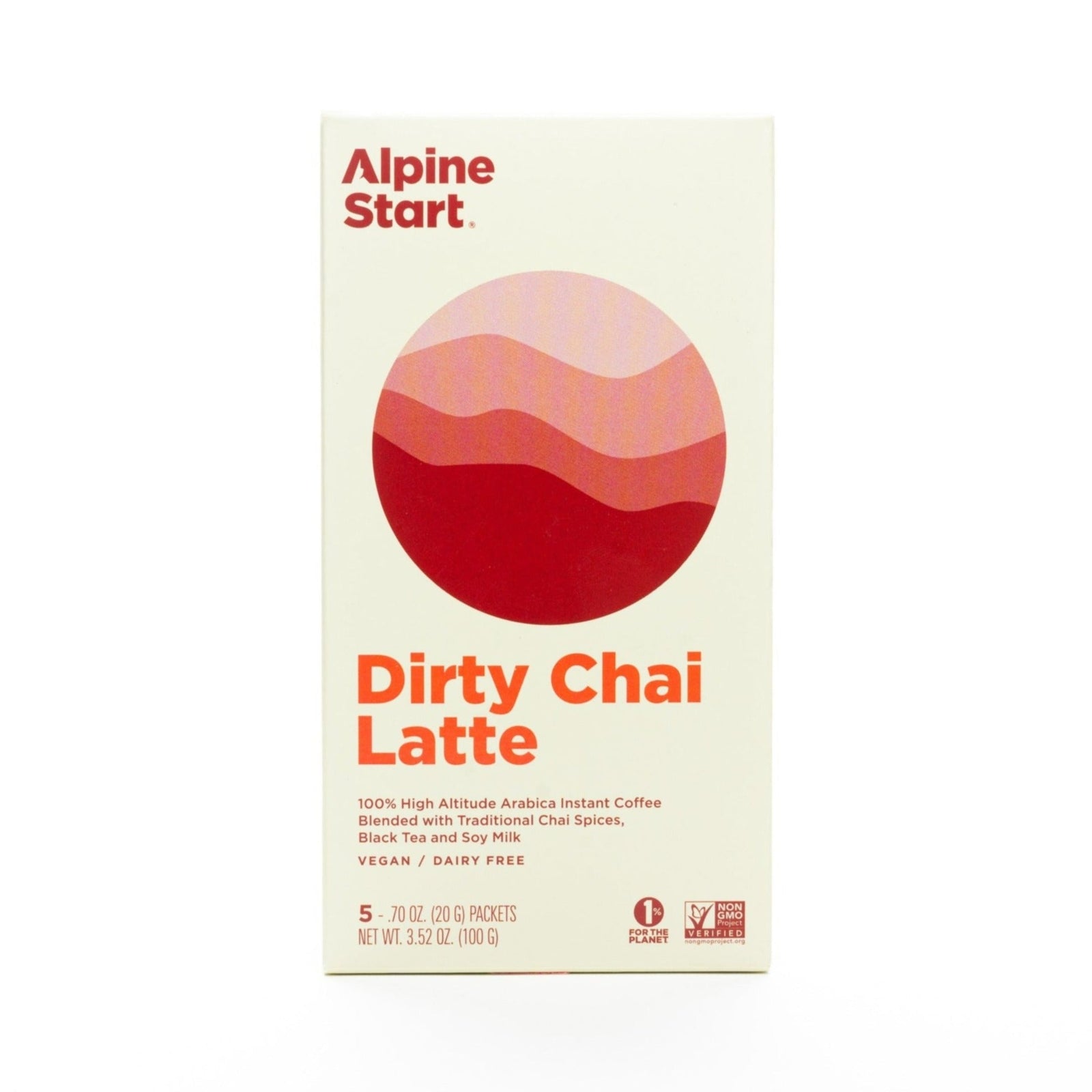 Instant NonDairy Dirty Chai Tea Latte Alpine Start
